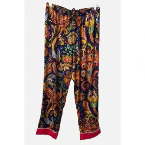 Averie Pajamas Into The Wild Taya Indie Women's Size Small‎ Paisley Print